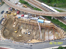 Excavation as of June 15, 2007